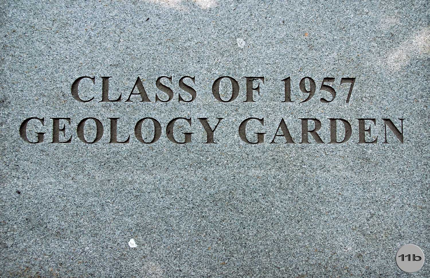 Geology Garden Class of 1957